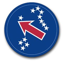 Army Pacific Command 3.8" Patch Vinyl Transfer Decal