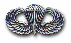 Army Paratrooper Military Lapel Pin