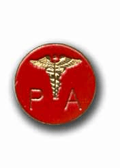 Army Physicians Assistant Military Lapel Pin