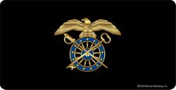 Army Quartmaster Corp License Plate