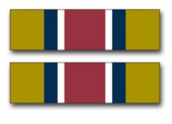 Army Reserve Components Achievement Ribbon 11.75" Vinyl Transfer Decal