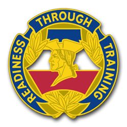 Army Reserve Training Center Unit Crest 5.5" Vinyl Transfer Decal