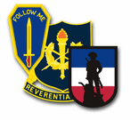 Army School Crest Decals