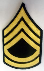 Army Sergeant First Class Chevron Patch (Pair)