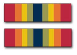 Army Service Ribbon 5.5" Vinyl Transfer Decal