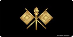 Army Signal Corps License Plate