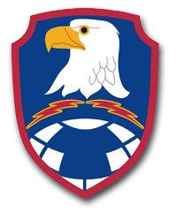 Army Space and Missile Defense Command 11.75" Patch Vinyl Transfer Decal