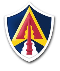 Army Space Command 3.8" Patch Vinyl Transfer Decal