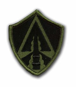 Army Space Command Subdued Military Patch