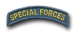 Army Special Forces Military Tab
