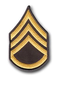 Army Staff Sergeant Rank Chevron (Pair) Military Patch