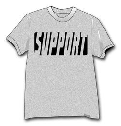 Army Support T-Shirt, Sizes S - XL