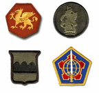 Army Training Division Patches