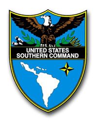 Army United States Southern Command 3.8" Patch Vinyl Transfer Decal
