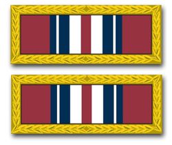 Army Valorous Unit Award Ribbon 5.5" Vinyl Transfer Decal