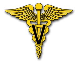 Army Veterinary Corps11.75"  Vinyl Transfer Decal