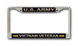Army Vietnam Veteran License Plate Frame