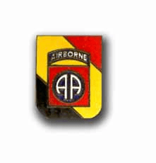 Army WWII 82nd Airborne Military Lapel Pin