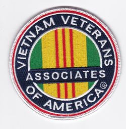 Associates Vietnam Veterans of America 4 inch patch