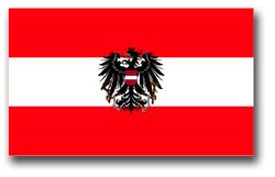 Austria Flag 10" Vinyl Transfer Decal