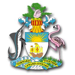 Bahamas Coats Of Arms 8" Vinyl Transfer Decal