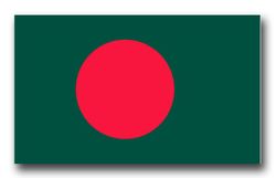 Bangladesh Flag 3.8" Decal