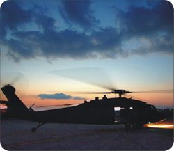 Blackhawk at Daybreak Mouse Pad