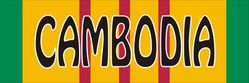 Cambodia Vietnam Decal Sticker