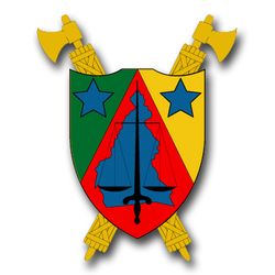 Cameroon Coats Of Arms 5.5" Decal