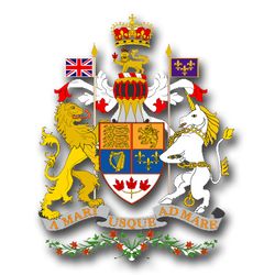Canada Coats Of Arms 3.8" Decal