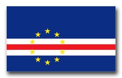Cape Verde Flag 11.75" Decal