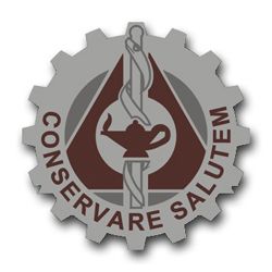 Center for Health Promotion Unit Crest 3.8" Vinyl Transfer Decal