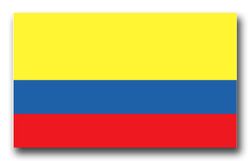 Colombia Flag 5.5" Decal