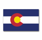 Colorado Flag and Seal Decals