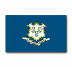 Connecticut Flag and Seal Decals