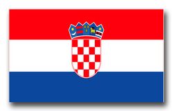 Croatia Flag 5.5" Decal