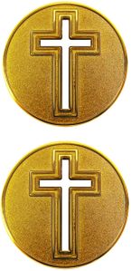 Cross Cut Challenge Coin