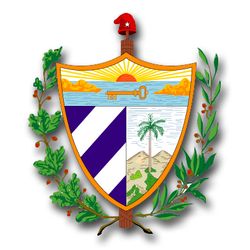Cuba Coats Of Arms 5.5" Decal