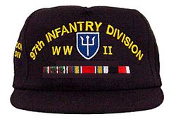 Custom Army Cap With Ribbons
