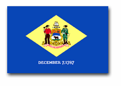 Delaware 3' x 5' Nylon State Flag