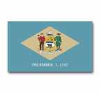 Delaware Flag and Seal Decals