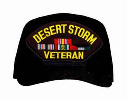 Desert Storm Veteran (Four Ribbon) Ball Cap