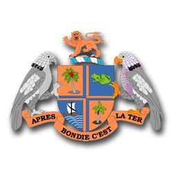 Dominica Coats Of Arms 5.5" Decal