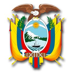 Ecuador Coats Of Arms 3.8" Decal