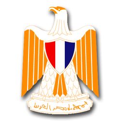 Egypt Coats Of Arms 3.8" Decal