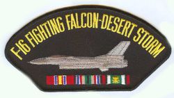 F-16 Fighting Falcon Desert Storm Cap