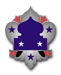 Fifth Army Unit Crest 11.75" Vinyl Transfer Decal