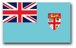 Fiji Flag 10" Decal