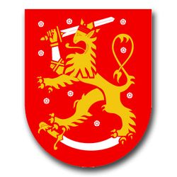 Finland Coats Of Arms 10" Decal