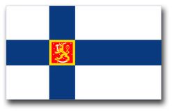 Finland Flag10" Decal
